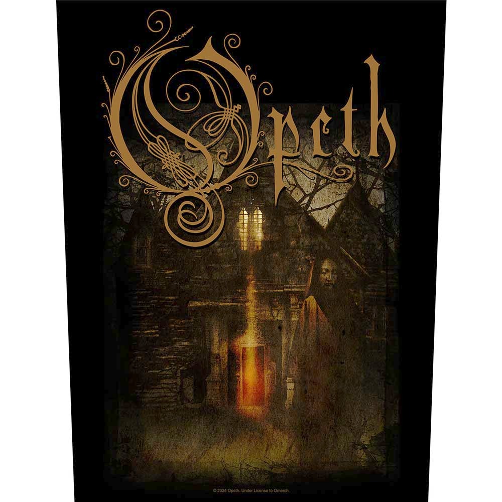 Opeth - Ghost Reveries Rugpatch - Zwart